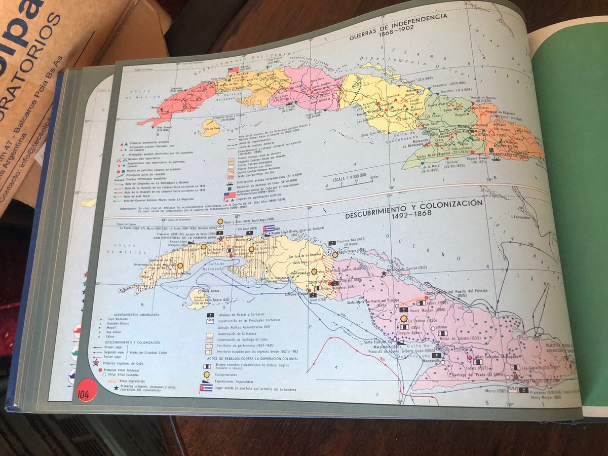 ATLAS DE CUBA 1978年版 Atlas de Cuba — Red Trillium Press