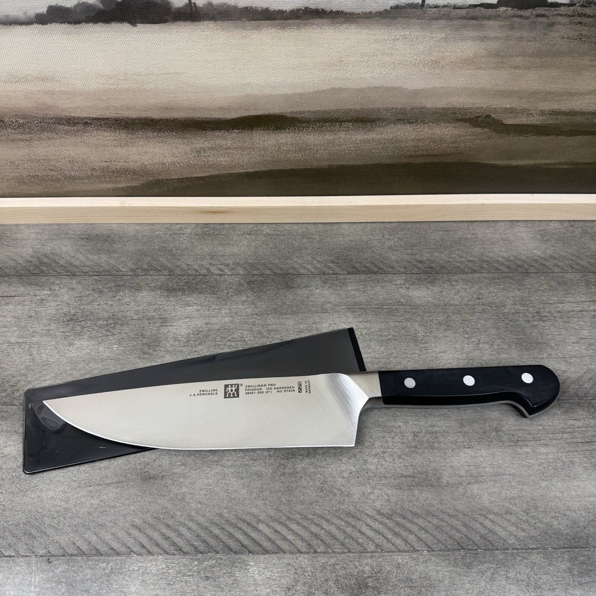 Williams Sonoma Zwilling Pro Chef's Knife 8” 38401-200 Black