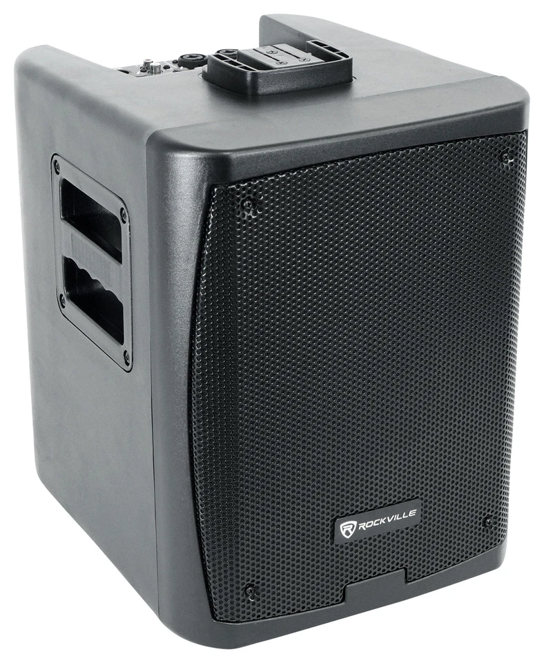Rockville TITAN PORTABLE ARRAY Battery Powered PA DJ Speaker System w/Subwoofer - Image 3 of 4