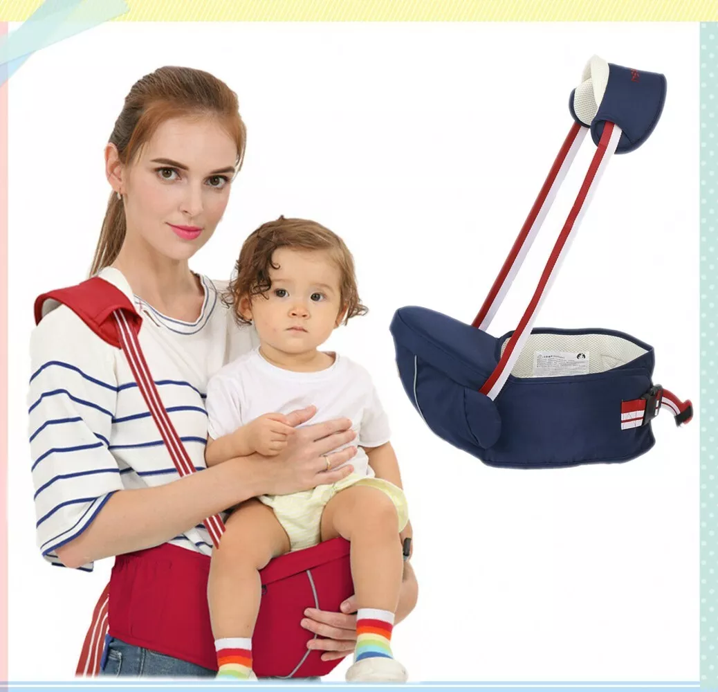 Baby Carrier Belt,Baby Waist Stool Kids Infant Toddler Hipseat Backpack  Walker,with Side bag,stick,Buckle,for 0~18-month babies - Walmart.ca