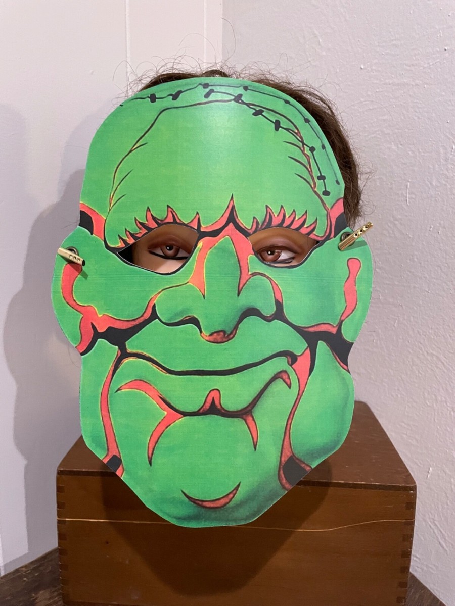U Pick Vintage Inspired Monsters Halloween Party Mask Cardstock