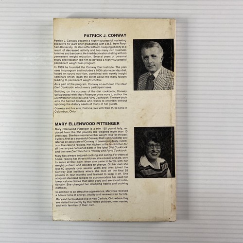 Ideal Diet Cookbook Patrick Conway Institute Recipes for 1000 Calorie Diet 1979 - Picture 6 of 6