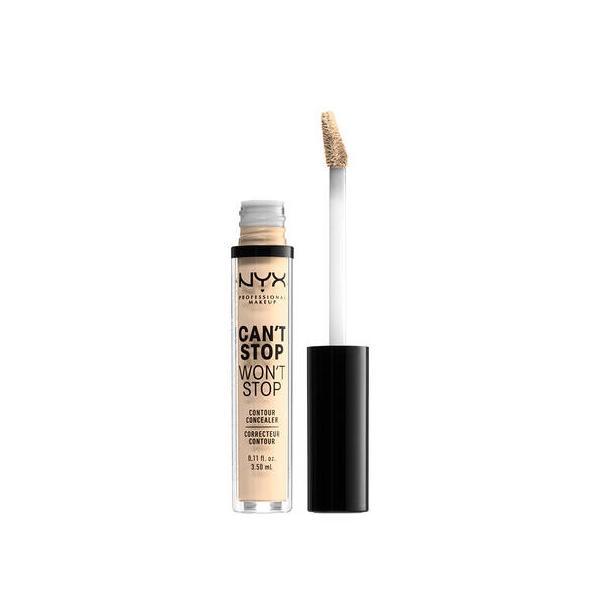 Nyx Can´t Stop Won´t Stop Full Coverage Contour Concealer Pale 3,5ml