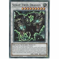 KICO-DE038 Schrott Zwillingsdrache | 1. Auflage Super Rare YuGiOh Karte
