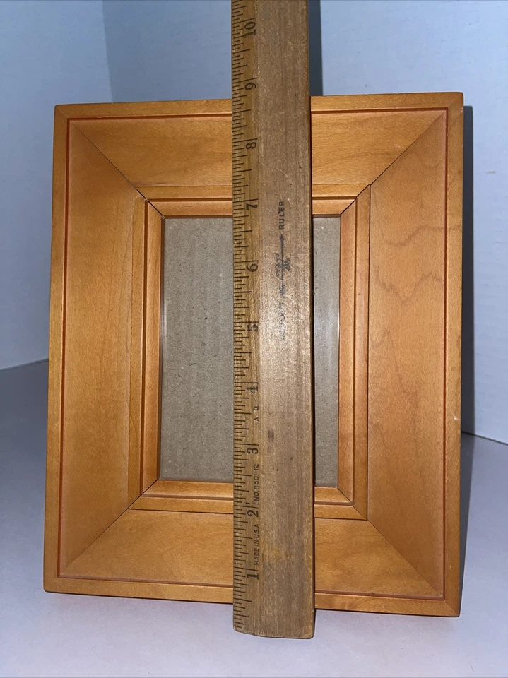 "Marco de fotos de madera maciza natural para foto contemporánea Umbra Tailandia de 3,5x5""" Foto 4 de 4