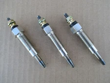 3 GLOW PLUGS FOR KUBOTA L2050DT L2050F L235 L2350DT L2350F L275 L355SS M4950