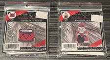 NEW 2 Mill Hill Counted Glass Bead Kits Christmas Santa Drum Pin Ornament