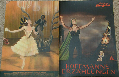 IFB Nr. 1169 Filmbühne Programm Hoffmanns Erzählungen Moira Shearer Pamela Brown