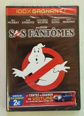 DVD S.O.S GHOSTS - Bill MURRAY / Sigourney WEAVER / Dan AYKROYD - NEU VERSIEGELT