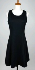 Women's Old Navy 4% Stretch Fit & Flare A-Line Dress Size S (4/6) Black 