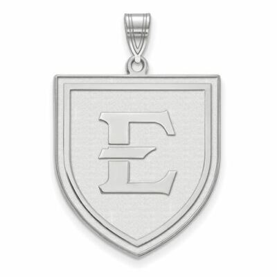 Sterling Silber Ost Tn Staat Buchstabe E Schild XL Anhänger