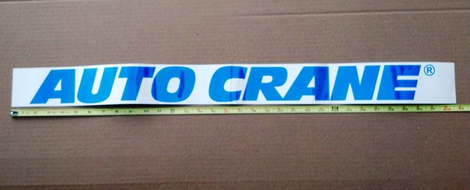 Auto Crane 040624000, "AUTO CRANE" Boom Decal, 33-1/4" X 3"