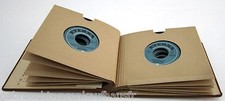 &Ecirc;terna Single Schallplatten der 60iger  in der Sammelmappe Braun 10 St&uuml;ck im Set