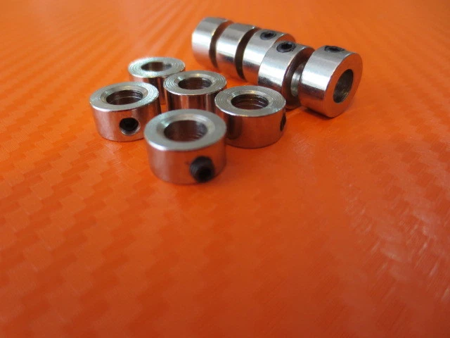10 Stück Stellringe Klemmringe 5 mm 5,2mm Stellring Radachse Sechskantschraube - Bild 3 von 3