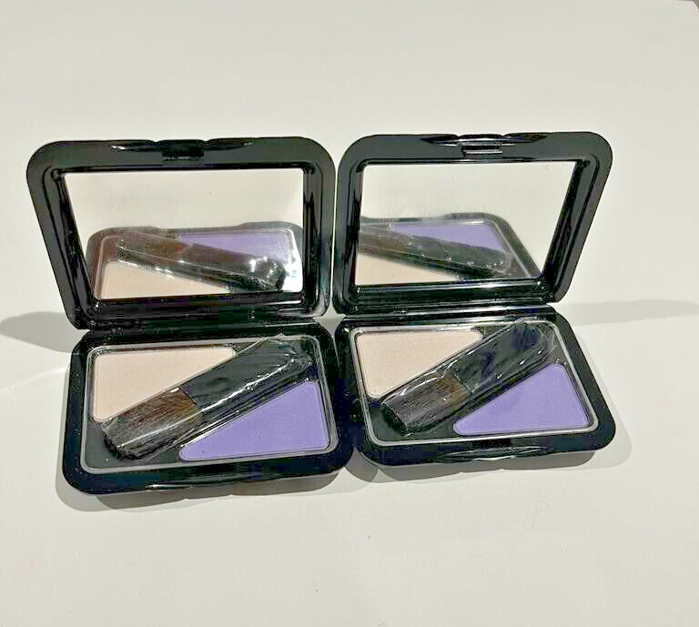LOT 2 PIECES OF PRINCESS MARCELLA ENHANCING FACE POWDER TWILIGHT ILLUSIONE NIB