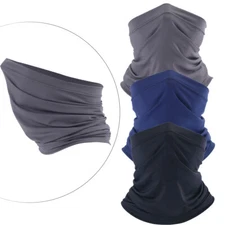 Thin Neck Gaiter UV Protection Face Masks Sun Shield Scarf Breathable Balaclava