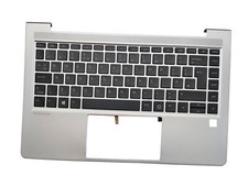 New US/UK Keyboard for HP ProBook 440 G9 445 G9 Palmrest Upper Cover N01287-001