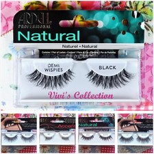 Ardell Lashes Eyelashes False Natural Long Thick Short Human Hair Wispy Cat Eye