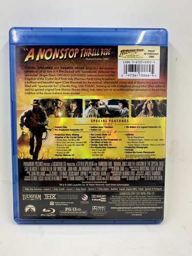 Indiana Jones and the Kingdom of the Crystal Skull (Blu-ray) - Picture 2 of 3