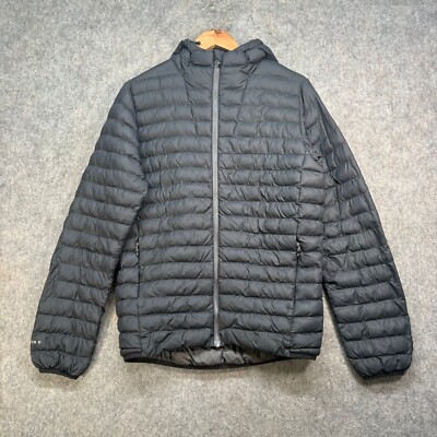 Berghaus Jacket Mens Size S Black Seral Hydroloft Pertex Insulated