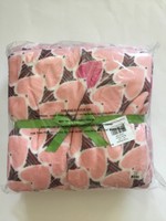 Vera Bradley Cozy Soft Throw Blanket In Blush Hearts Rare Vera Bradley Cozy Soft Throw Blanket In Blush Hearts Rare