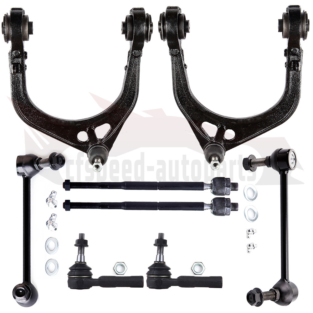 8pcs Suspension Control Arm & Tie Rod Kit for 2005-2010 Chrysler 300