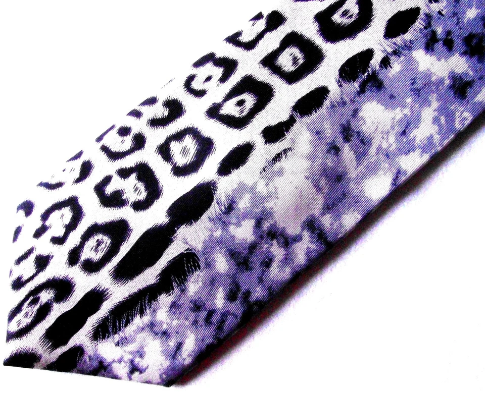 CRAVATTA UOMO (TIE) vintage ROBERTO CAVALLI New! rare - Imagen 2 de 4