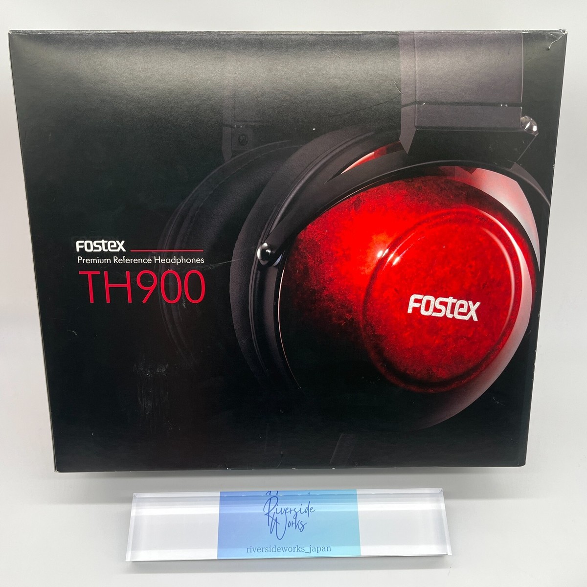 FOSTEX TH900 RED Luxury Premium Headphones Tested Used From Japan