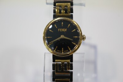 【FENDI】Forever シルバーウォッチ タイガーアイ 19mm Forever Fendi Silver and gold | Fendi