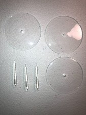 Warhammer 40000 40k Age of Sigmar 60mm Round Flying Bases x3 peg tops  *83122*