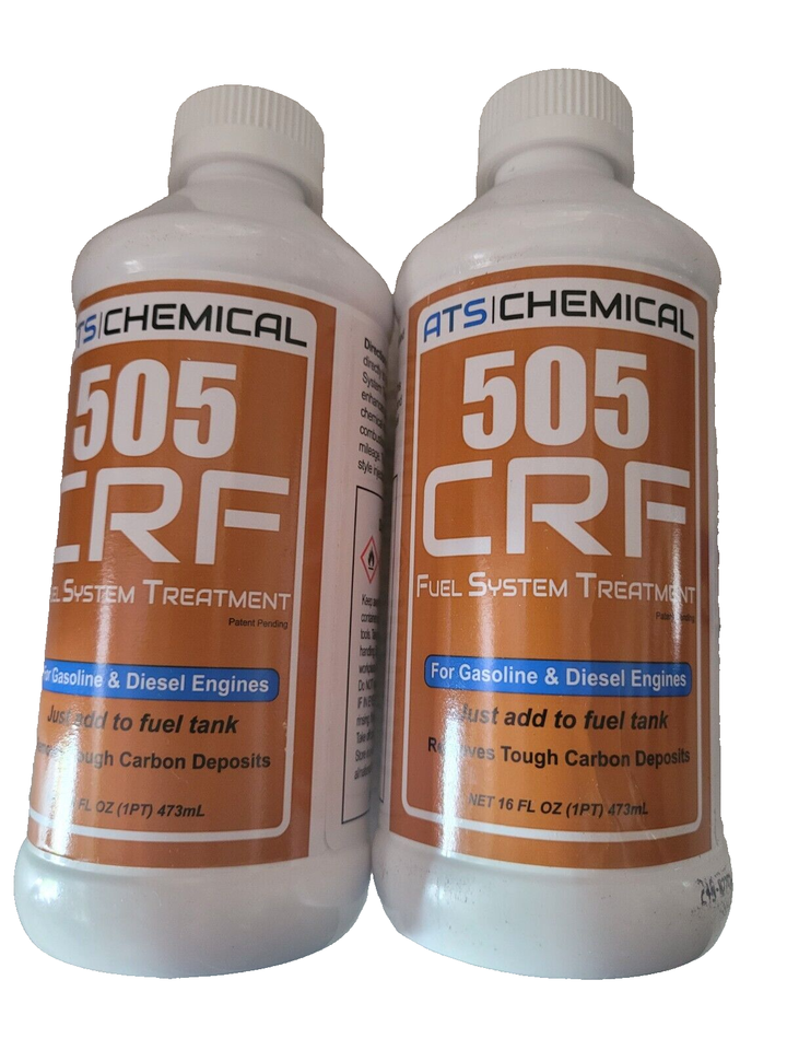 2 X ATS Chemical 505 CRF Fuel System Treatment for Gas and Diesel
