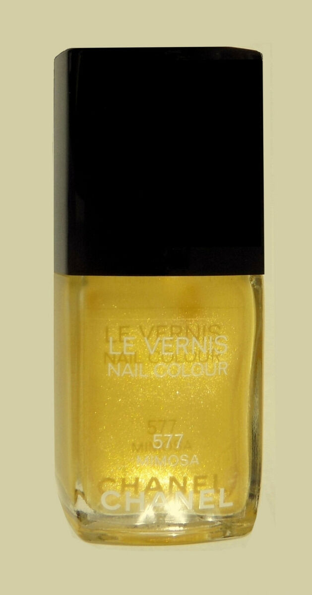 mørkere Kalkun Grønthandler CHANEL LE VERNIS Nail Polish Colour #577 MIMOSA,Metallic Gold, Full Size,  NiB | eBay