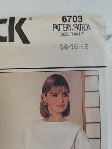 Jumpsuit Pants Shorts 14 16 18 Butterick 6703 Sewing Pattern UC VTG Classic Cowl - Picture 2 of 8