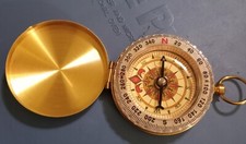 Plain Brass Compass
