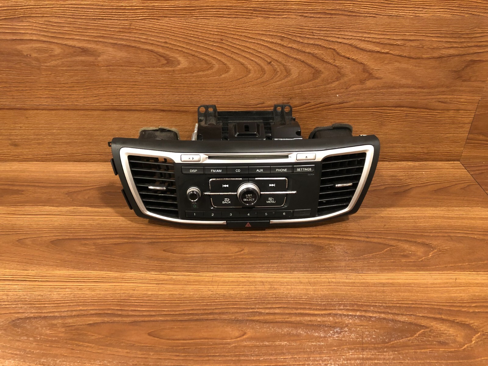 2013-2015 HONDA ACCORD RADIO STEREO CD RECEIVER CONTROL PANEL BEZEL VENT OEM #4