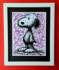 🔥 AIDAN FLUX | Hand Signed Authentic Artwork " SNOOPY" Edition of only 1 COA