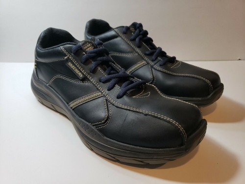 Skechers Mens Black Relaxed Fit 