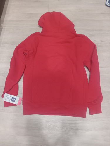 Mens Dri Power Russel Athletic All Red Hoodie Size Small New With Tags - Picture 6 of 7