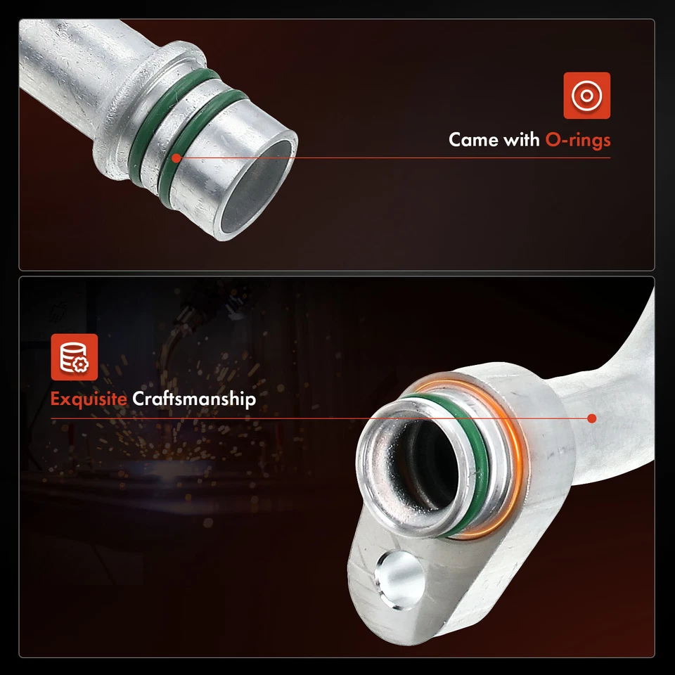 Conjunto de mangueira de linha de sucção AC para Scion tC 2005-2010 L4 2.4L Coupe 8870421230 - Imagem 3 de 4