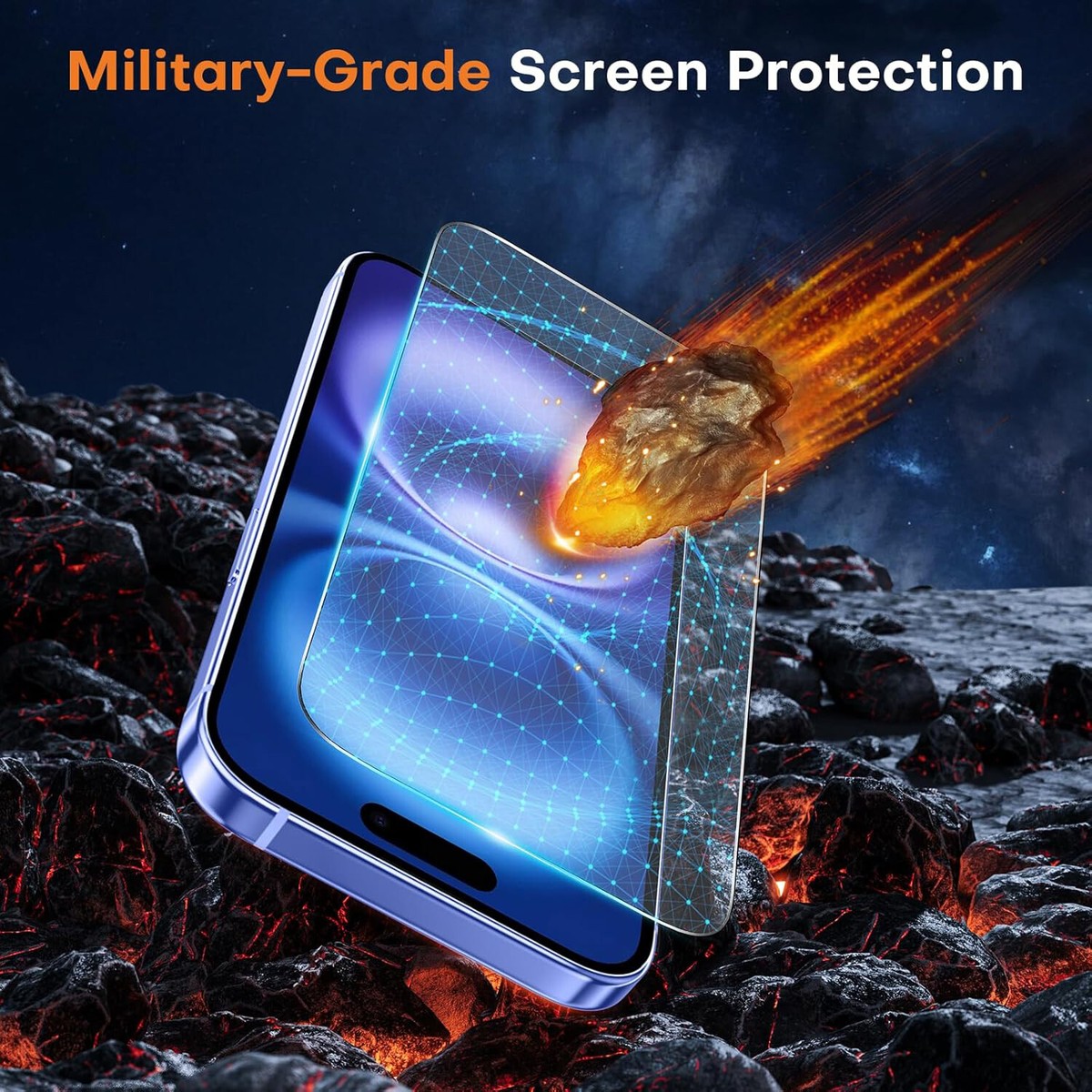 Gorilla Tech Proteggi Schermo In Vetro Temperato Per IPhone 6 Cover Invisible Shield HD 9 Ore Durezza Trasparente In Qualità HD In Frantumi & Resistente Ai Graffi - Foto 5