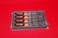 Snap On Tools Mini Screw 4 Pieces Set Orange- Sgdx40b New