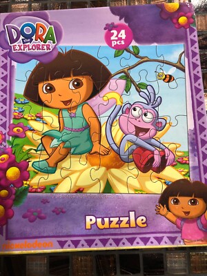 Dora the Explorer 24-Piece Jigsaw Puzzle Game Toy Kids Educational
