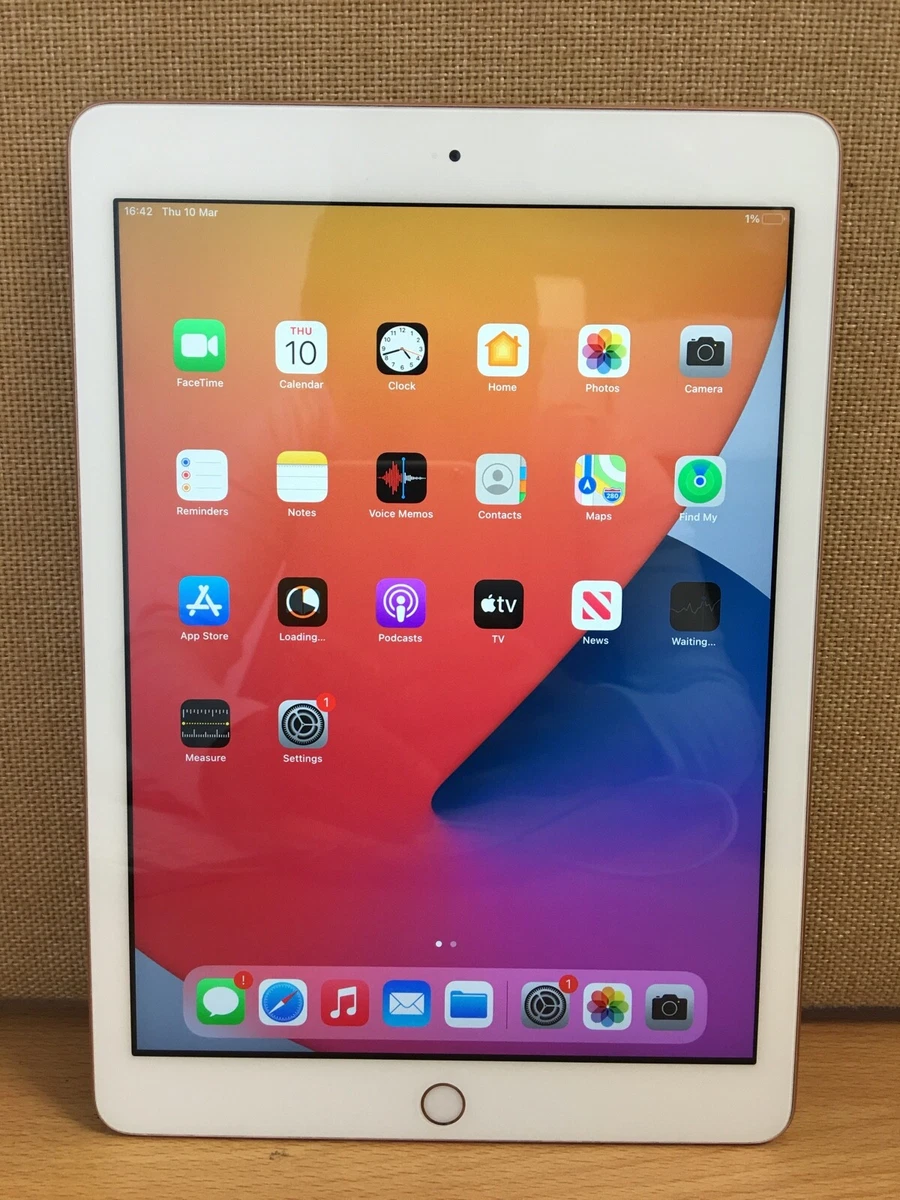 Apple iPad 6th Generation 128 in Rose Gold