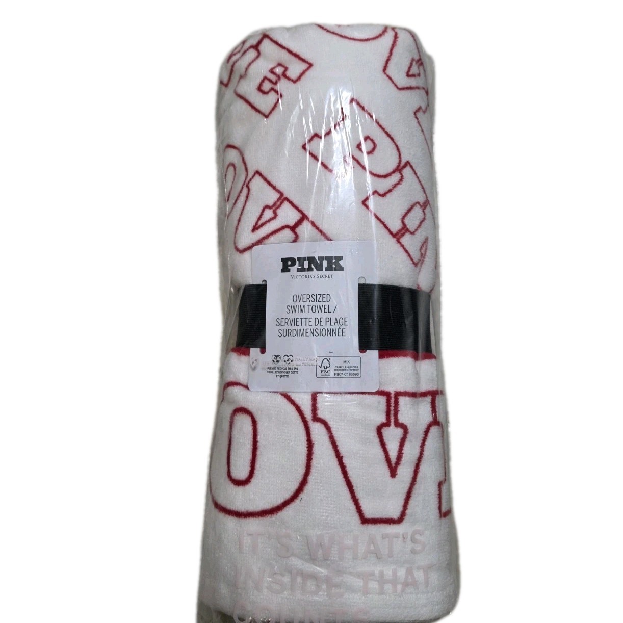 -white With Red  New With Tag