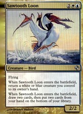 Duel Decks: Venser vs. Koth #17 Sawtooth Loon