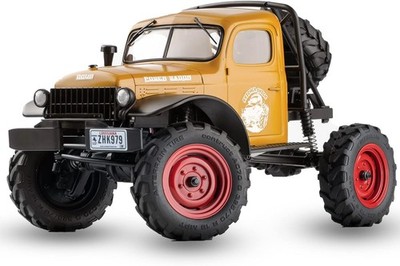 FMS RC Crwaler 1/24 FCX24 Power Wagon RTR V2 4WD 2.4GHz 3CH Remote Control Yello
