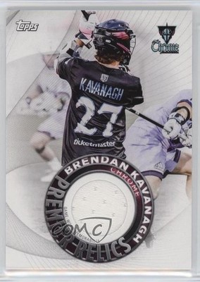2022 Topps Premier Lacrosse League Premier Relics Brendan Kavanagh #PR-BK 0o1d