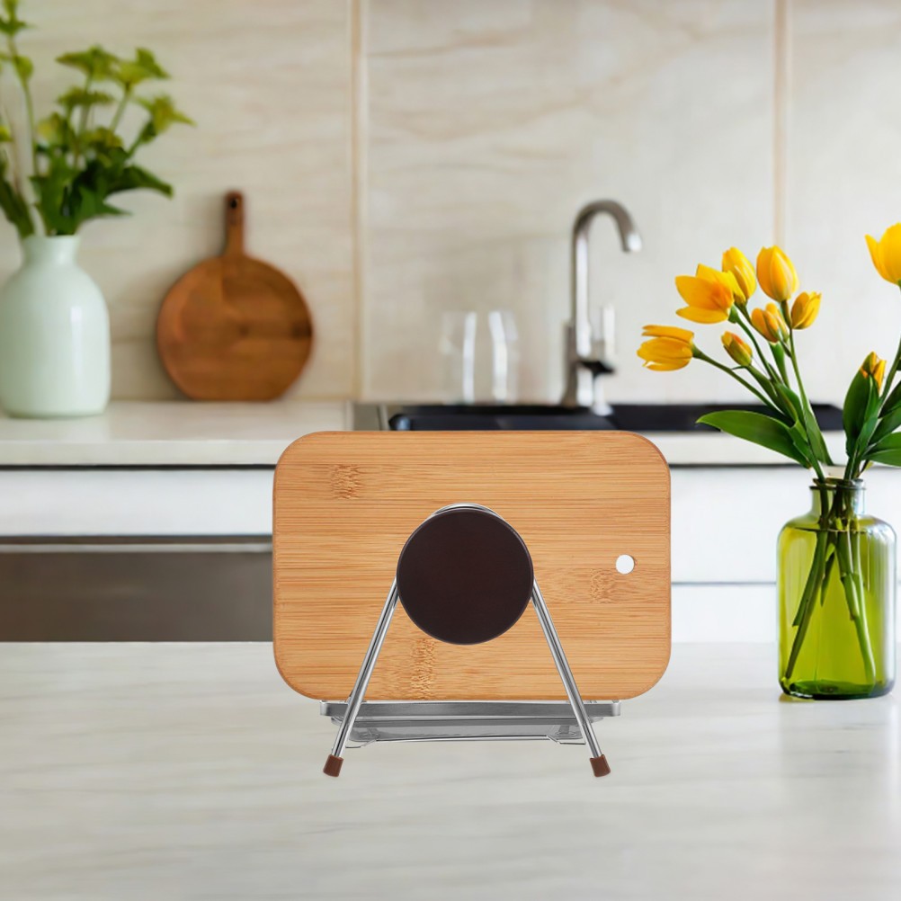  Kitchen Organizer Rack: Stainless Steel Cutting Board Or Bakeware Or Pot Lid