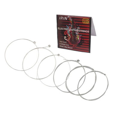 6Pcs/Set Electric Guitar Strings With Plastic Packaging E100 Premium Coated Wire