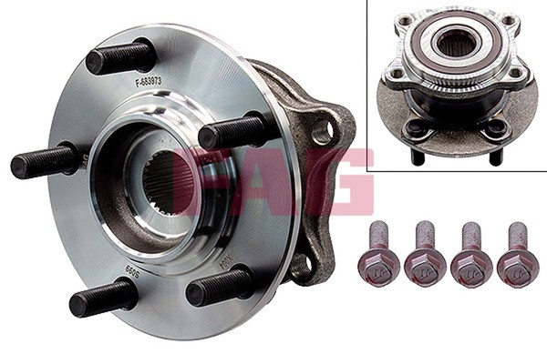Schaeffler FAG Radlagersatz 713 6198 00 FüR Mitsubishi Crosser Peugeot Outlander-image